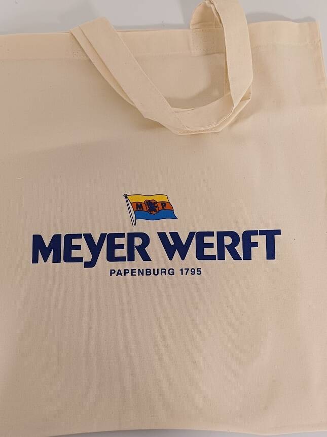 Baumwolltasche Meyer Werft